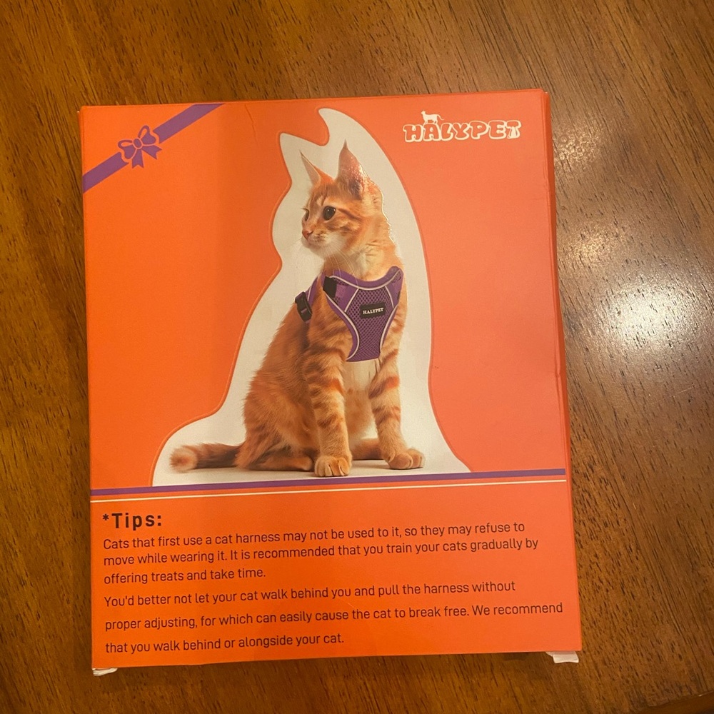 Purple Cat Harness